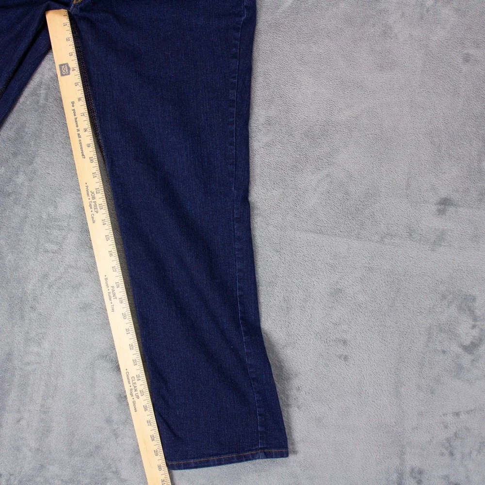 Origin‎ USA Mens 34x30 Dark Wash Denim Jeans Stretch Made in America